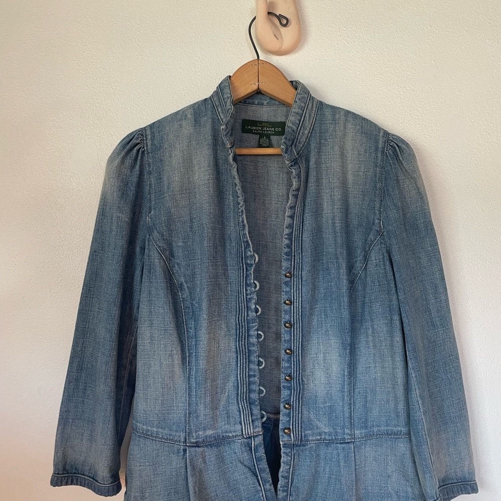 Ralph Lauren Denim Jacket Feminine